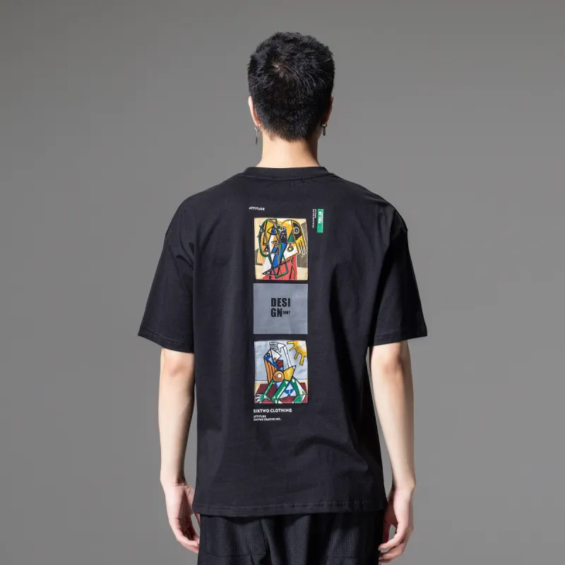 Pin Li T Shirts Men-1