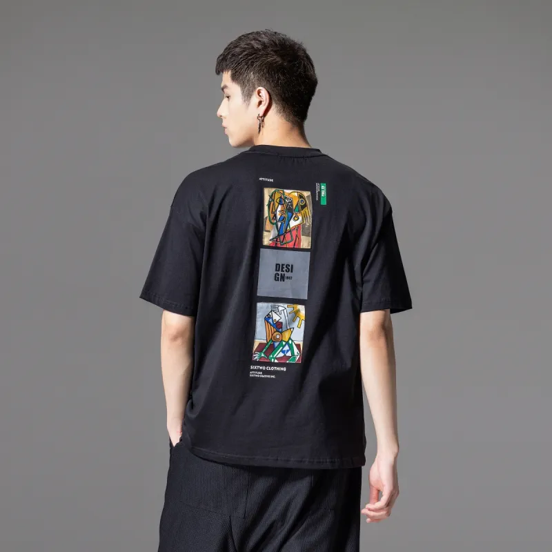 Pin Li T Shirts Men-2