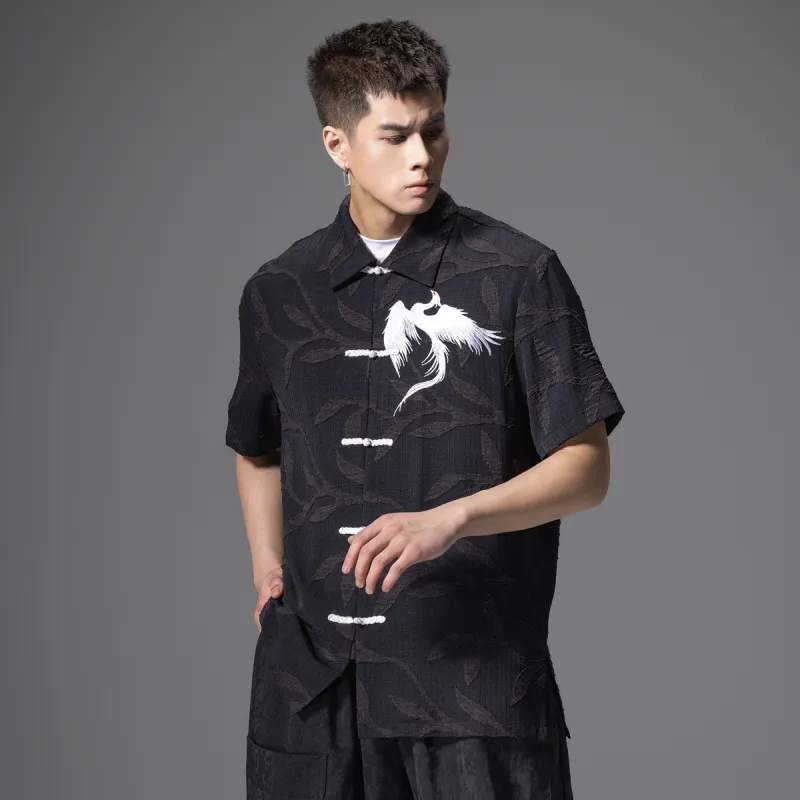 Pin Li Shirts Men Black-6