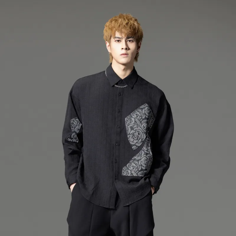 Pin Li Shirts Men Black-3