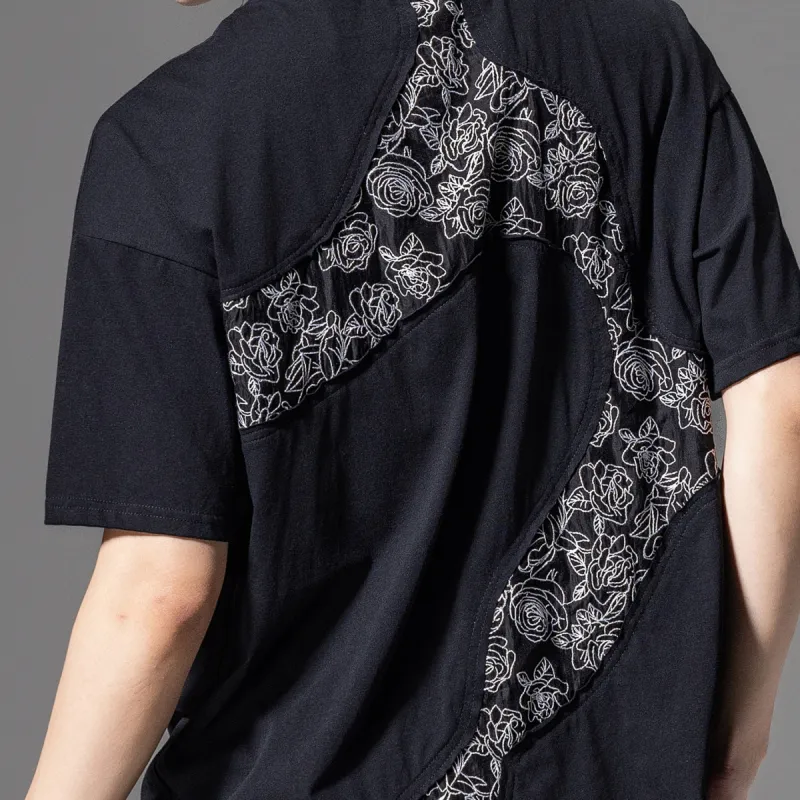 Pin Li T Shirts Men Black-5