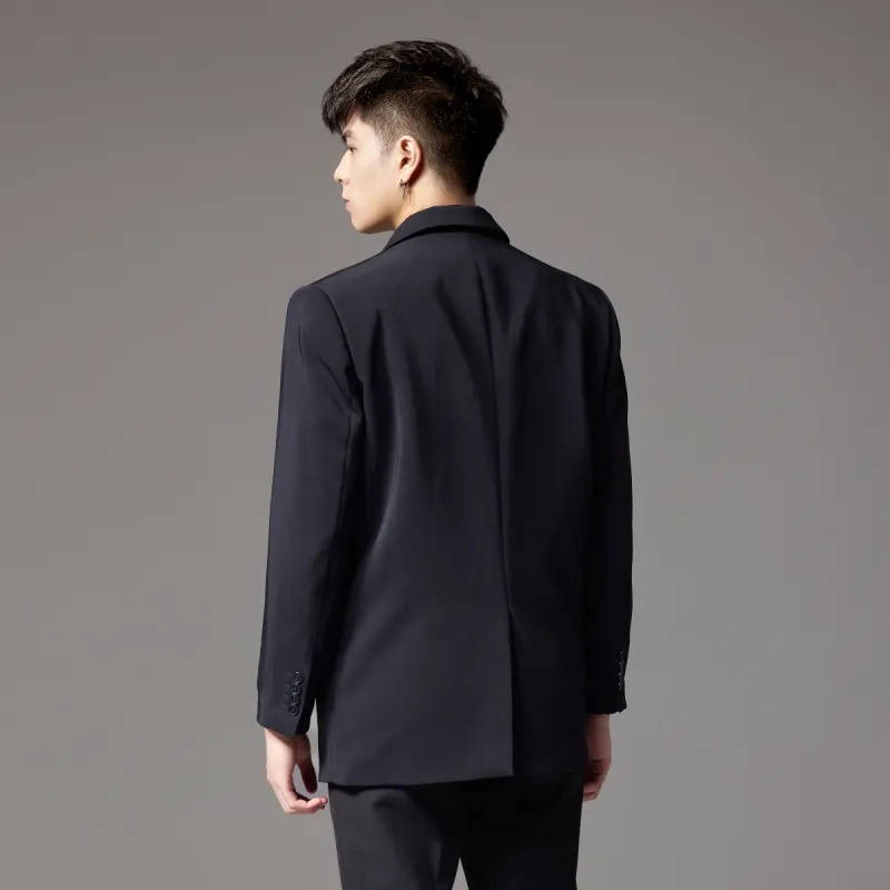 Pin Li Business Suit Men's Black-6