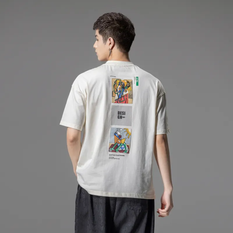 Pin Li T Shirts Men-9