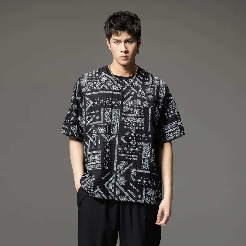 Pin Li T Shirts Men-2