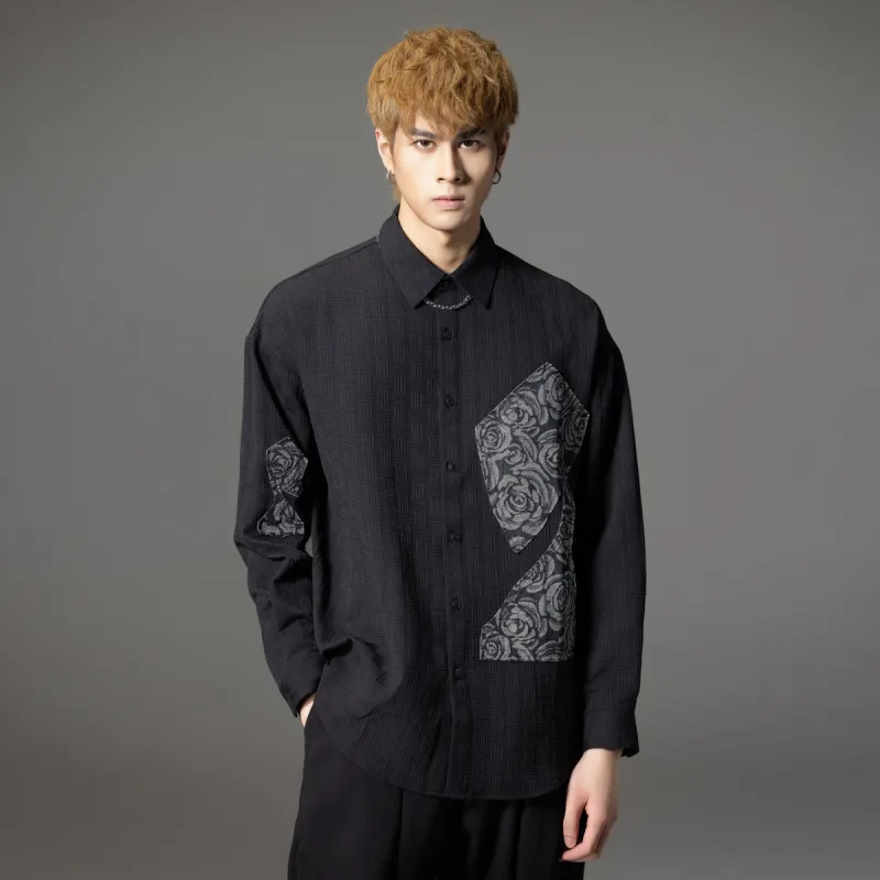 Pin Li Shirts Men Black-1