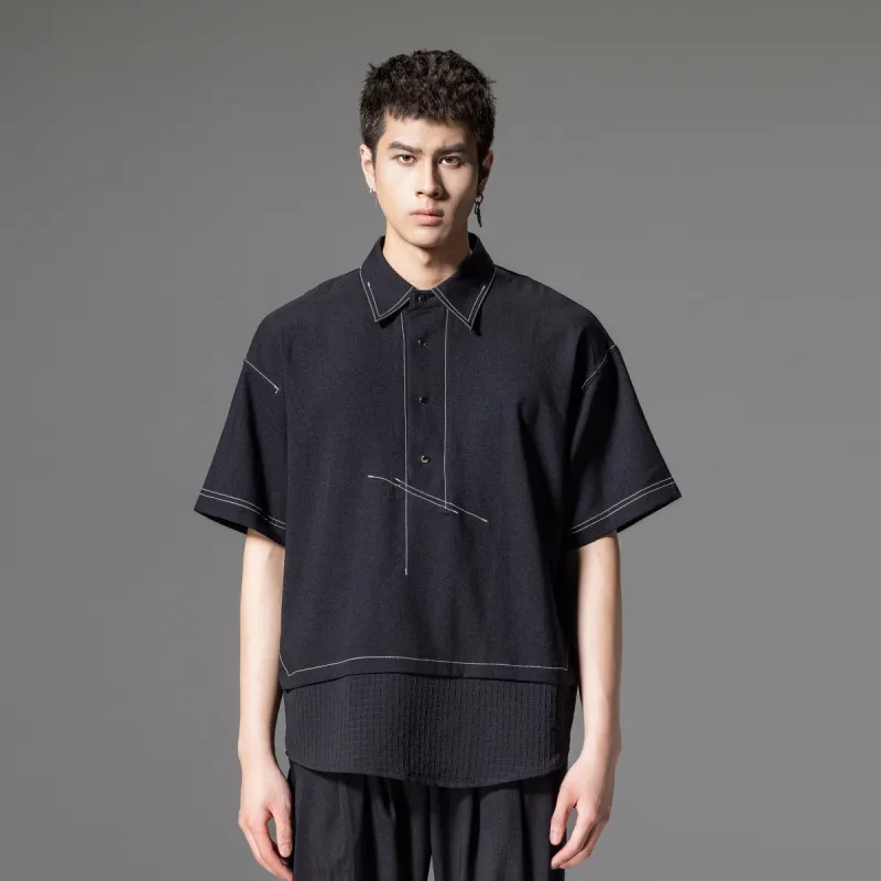 Pin Li Polo Shirts Men Black-3