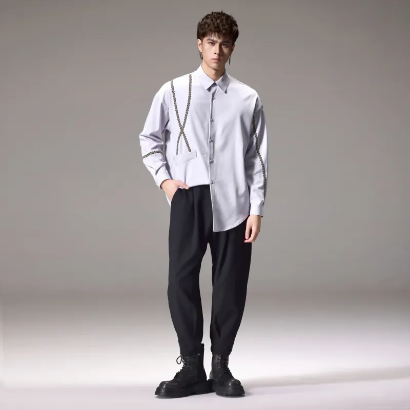 Pin Li Shirts Men-11
