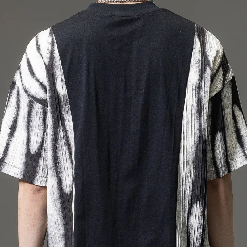 Pin Li T Shirts Men Black-5