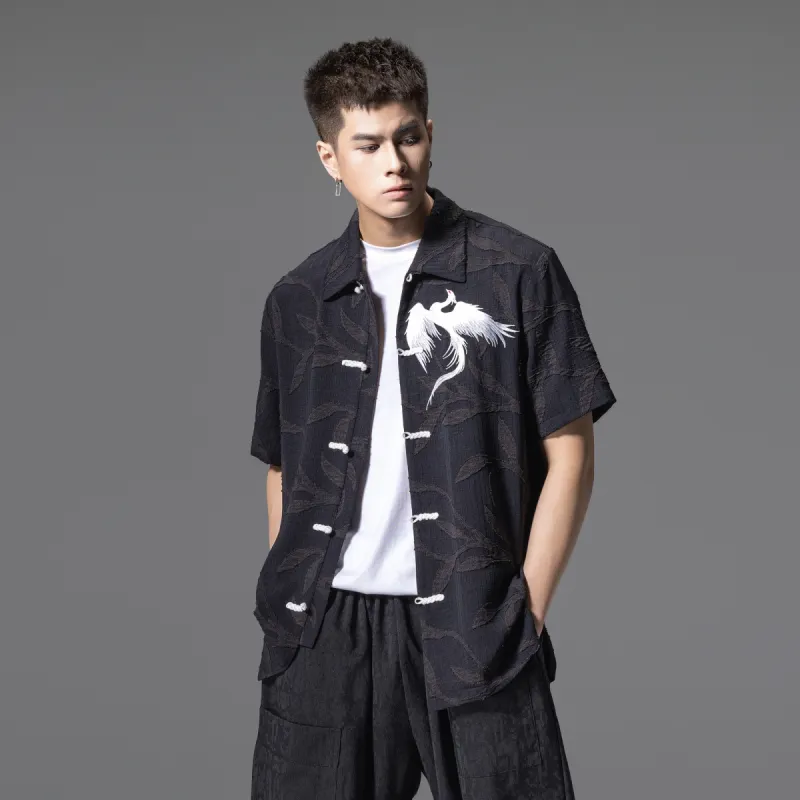 Pin Li Shirts Men Black-5