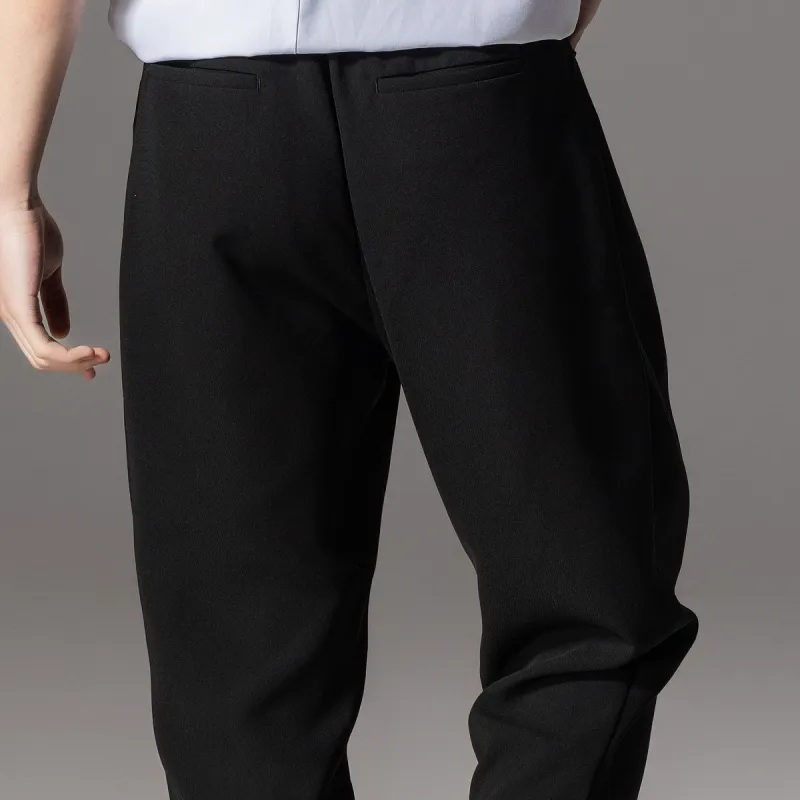 Pin Li Casual Pants Men's Black-6