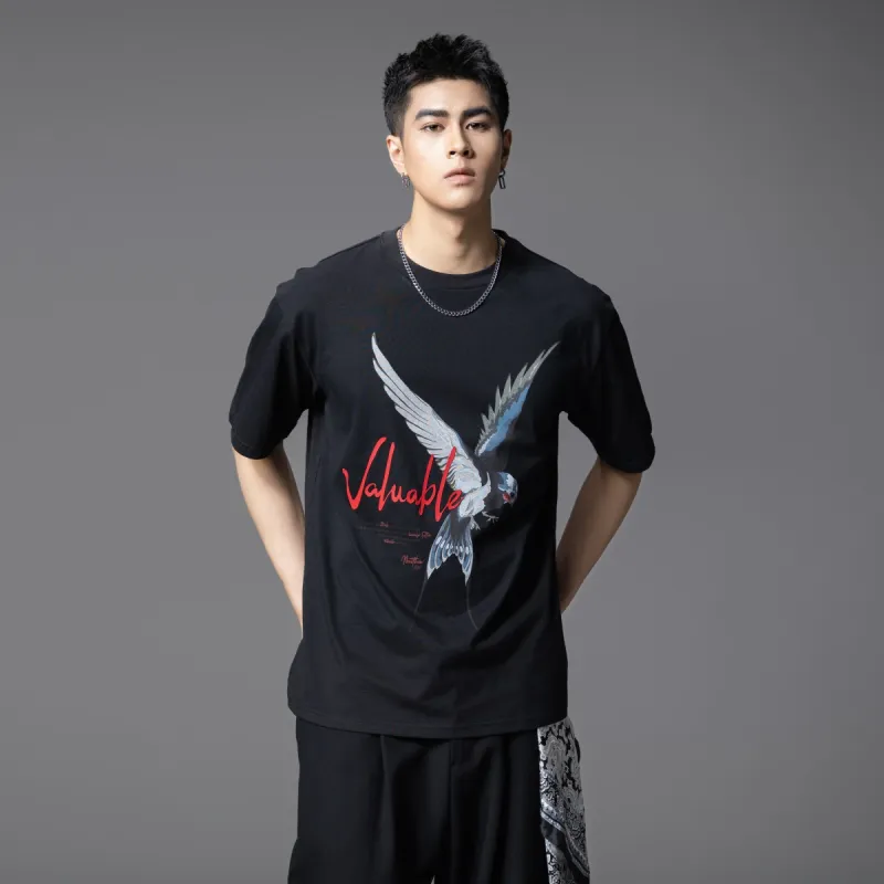 Pin Li T Shirts Men Black-2