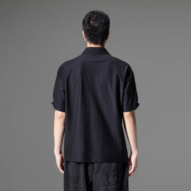 Pin Li Polo Shirts Men Black-4