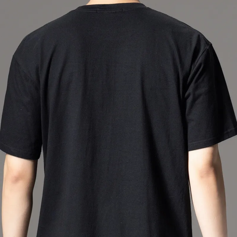 Pin Li T Shirts Men Black-7