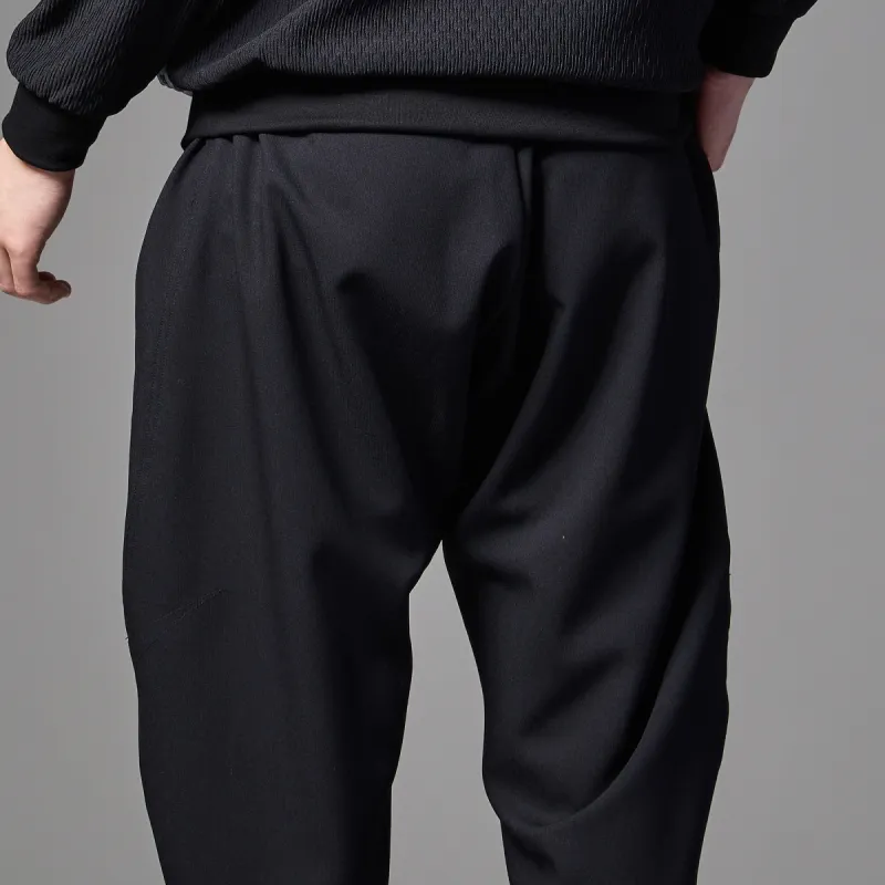 Pin Li Casual Pants Men's Black-5