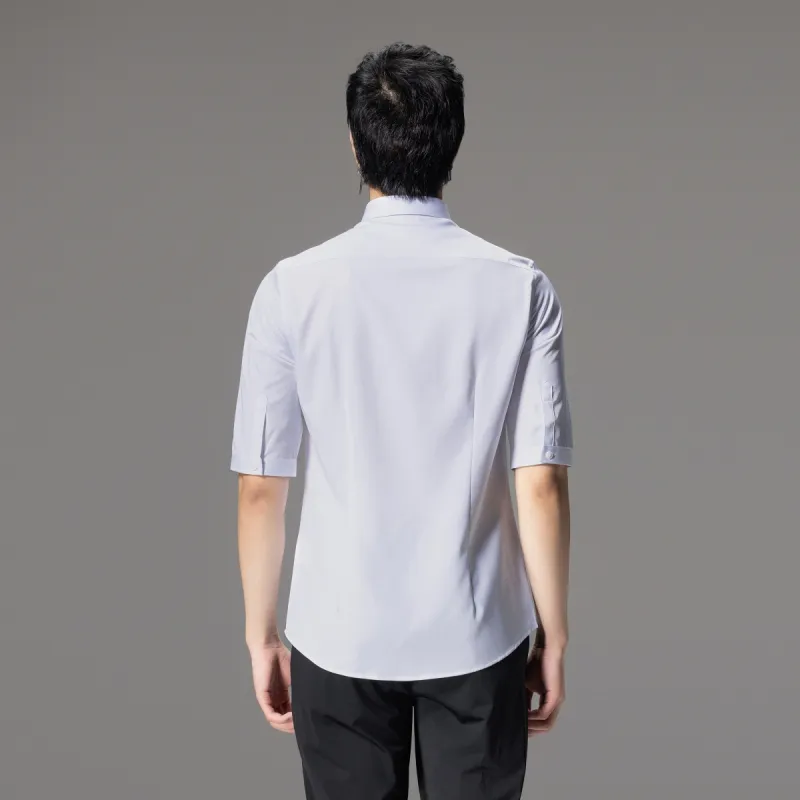 Pin Li Shirts Men White-3