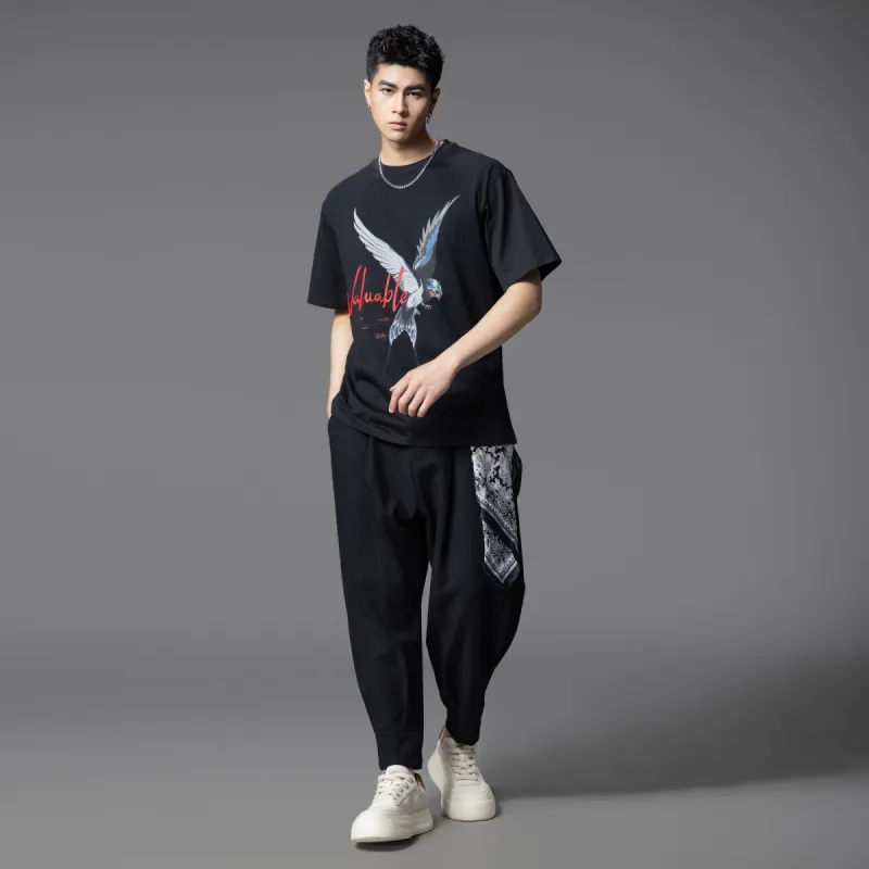 Pin Li T Shirts Men Black-6