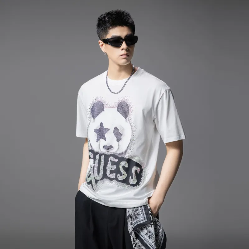 Pin Li T Shirts Men White-2