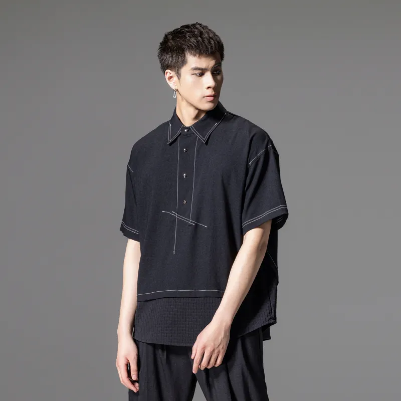 Pin Li Polo Shirts Men Black-5