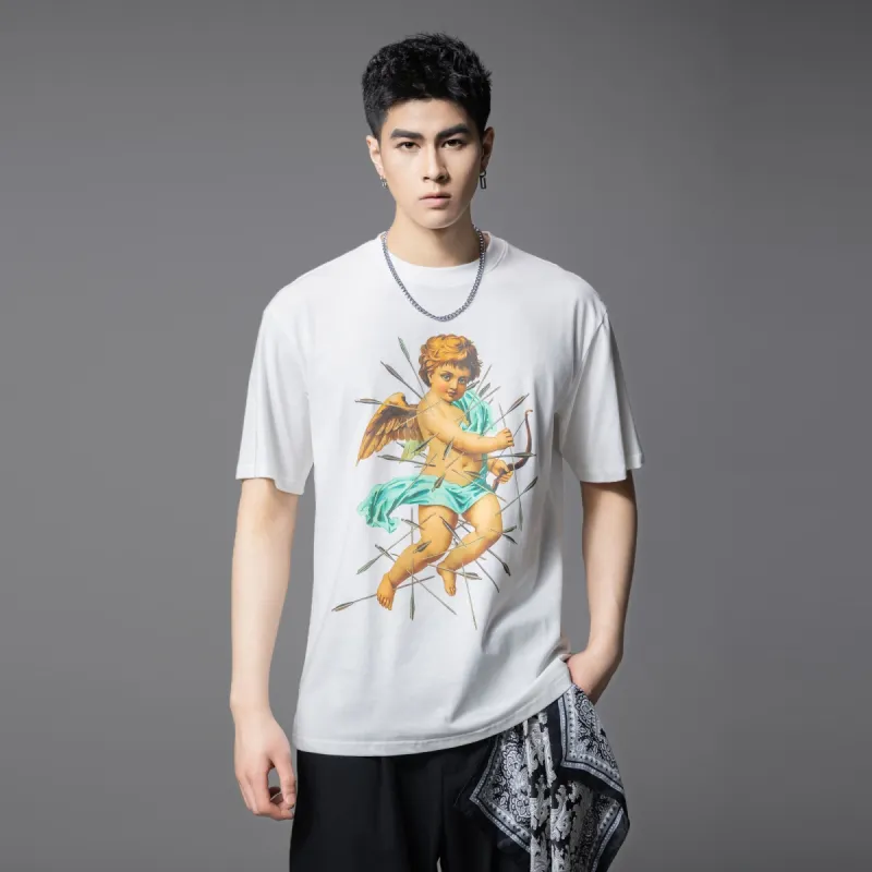 Pin Li T Shirts Men White-4