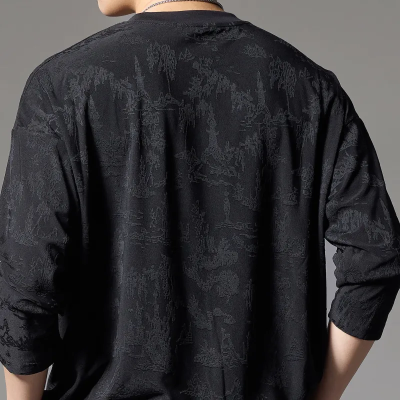 Pin Li T Shirts Men-6