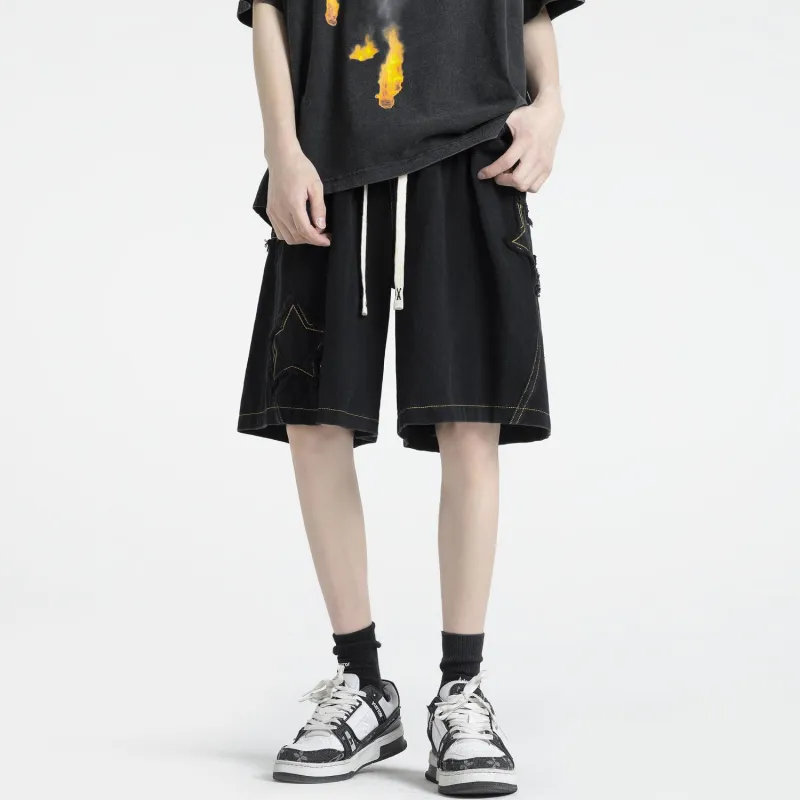 NONEVENT Denim Shorts Unisex-8