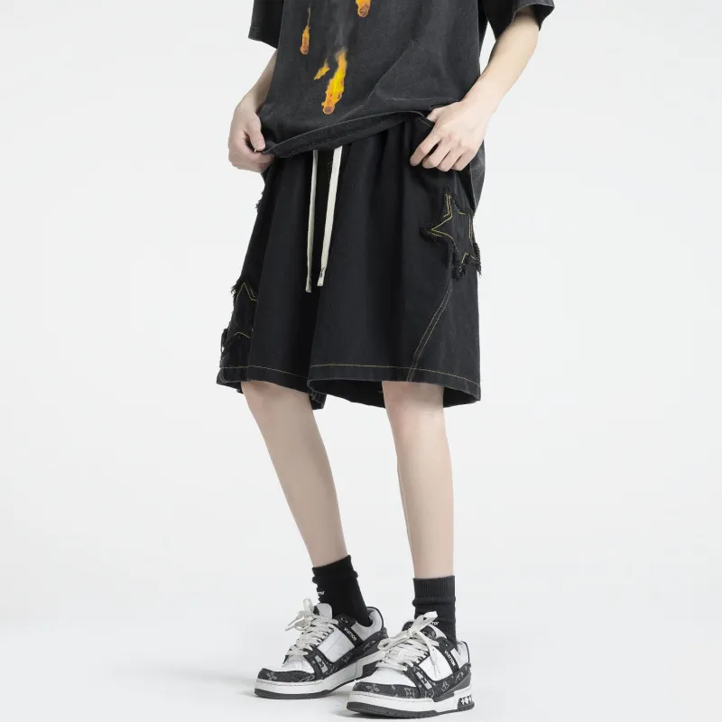 NONEVENT Denim Shorts Unisex-9