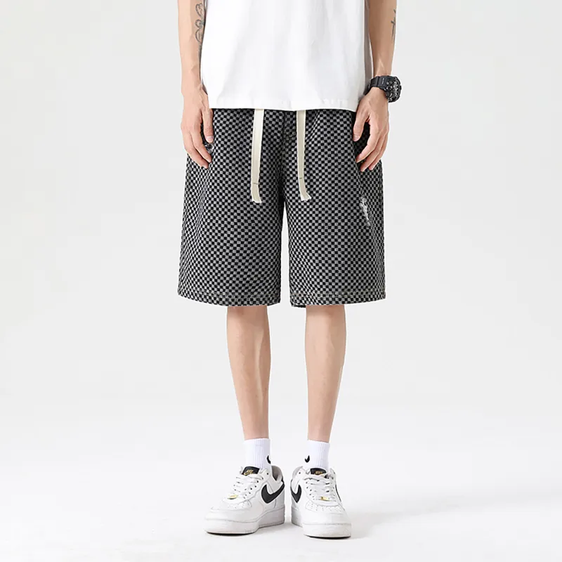 NONEVENT Denim Shorts Unisex-2
