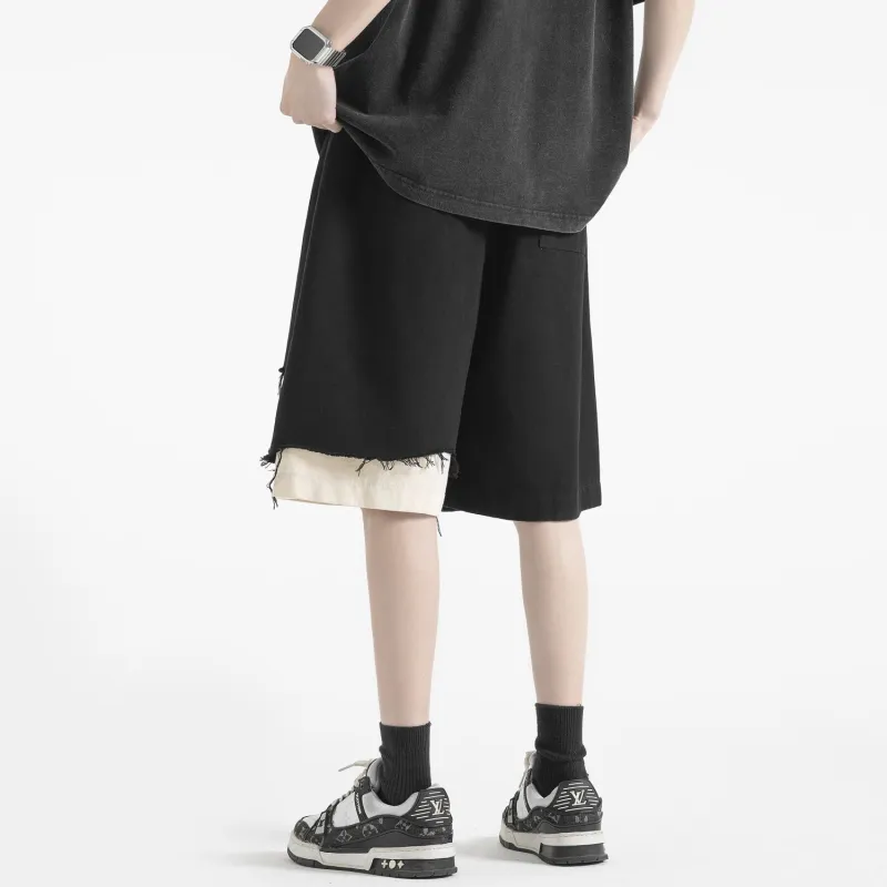 PAINT STAIN Casual Shorts Unisex-6