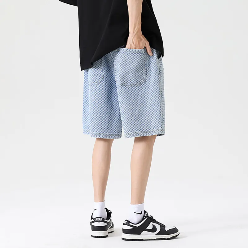 NONEVENT Denim Shorts Unisex-8