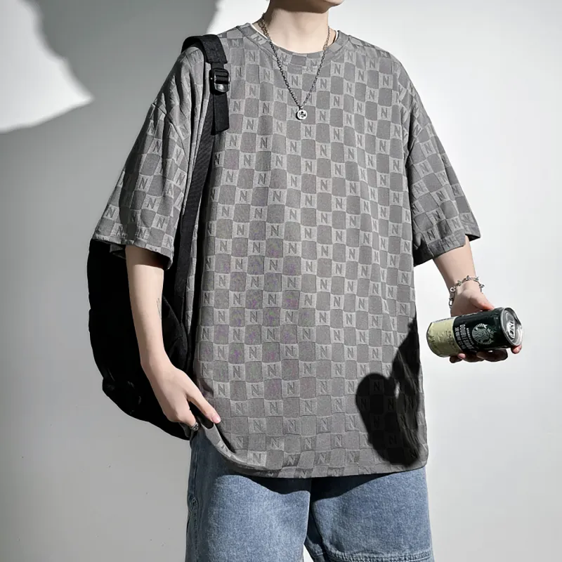 NONEVENT Drop Shoulder Sleeve T Shirt Unisex-15