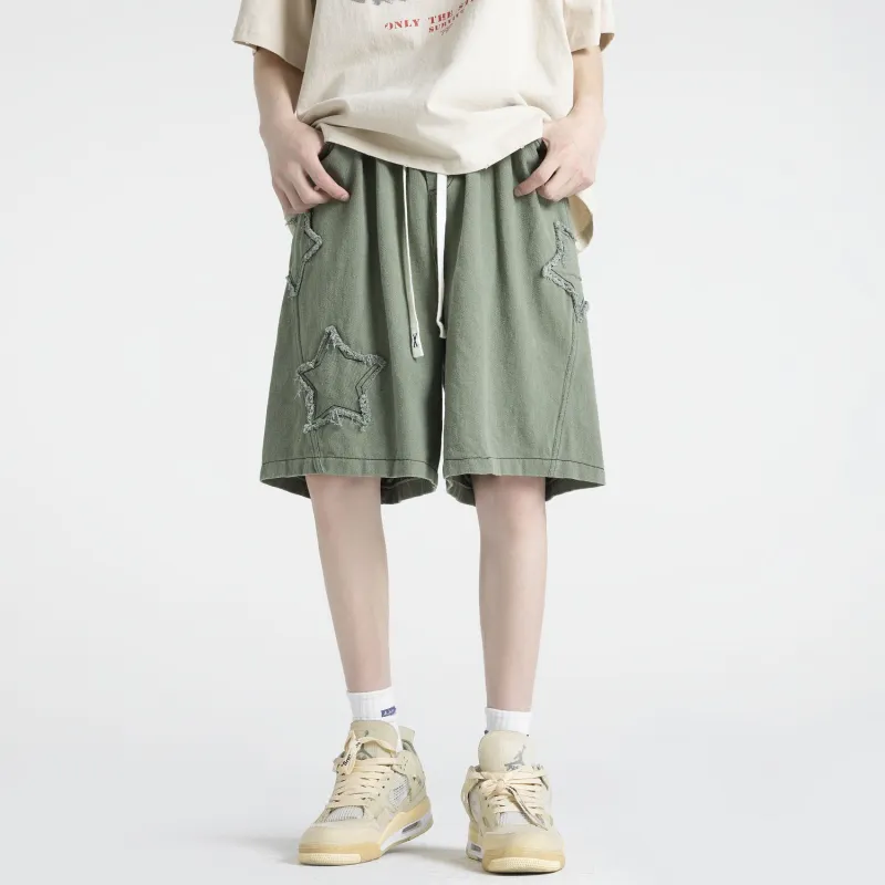 NONEVENT Denim Shorts Unisex-3