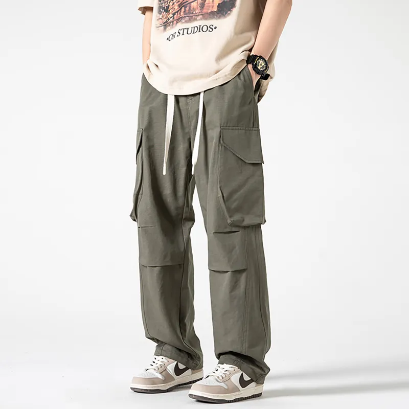 NONEVENT Casual Pants Unisex-14