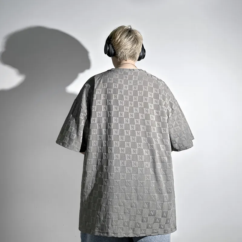NONEVENT Drop Shoulder Sleeve T Shirt Unisex-16