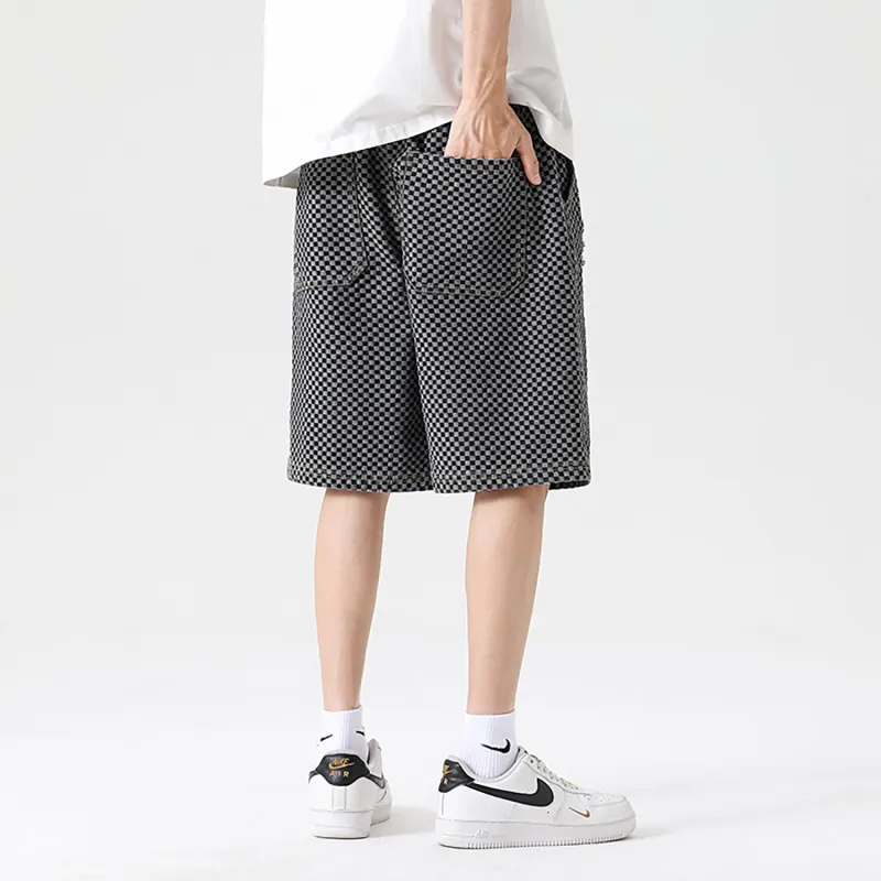 NONEVENT Denim Shorts Unisex-4