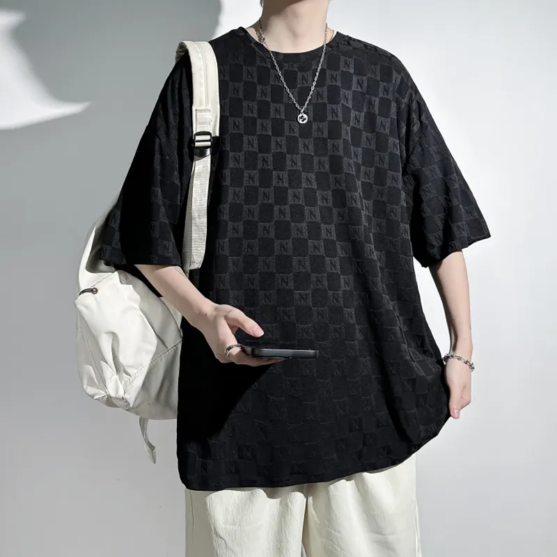 NONEVENT Drop Shoulder Sleeve T Shirt Unisex-5