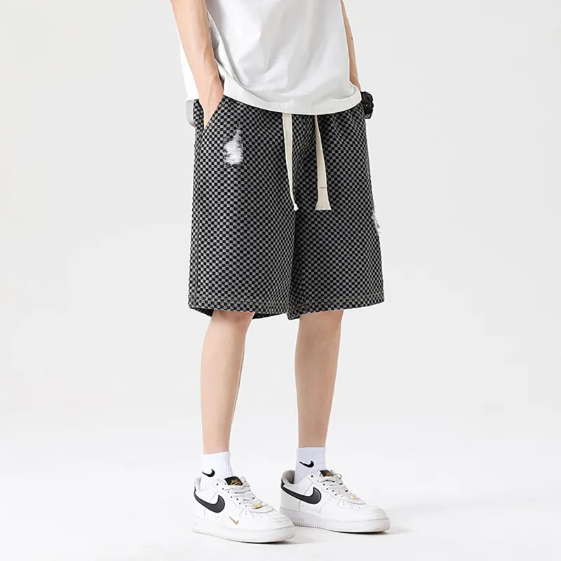 NONEVENT Denim Shorts Unisex-3