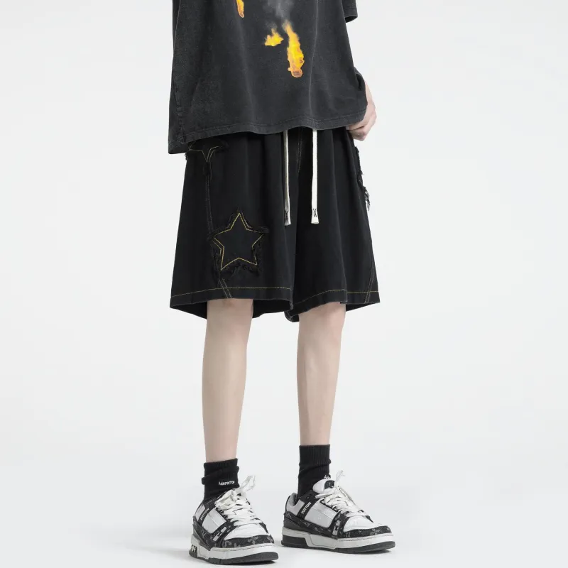 NONEVENT Denim Shorts Unisex-11
