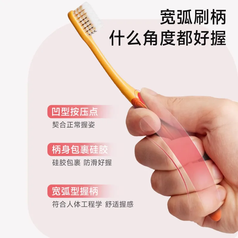 YOUNGELF U Shaped Soft Bristle Orthodontic Brush Toothbrushes Mouthguard Cleaning Pack Of 4-4