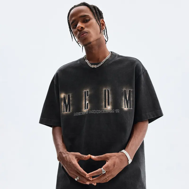 MR.ENJOYDA MONEY T Shirts Unisex Washed Black-2