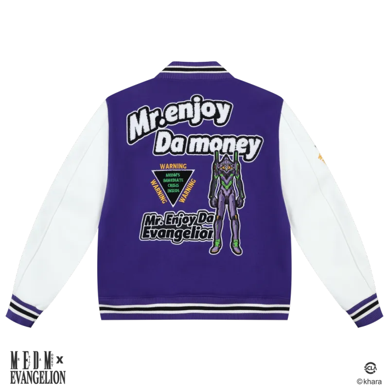 MEDM x EVA MEDM X EVA Collaboration FW24 Baseball Jacket Unisex-3