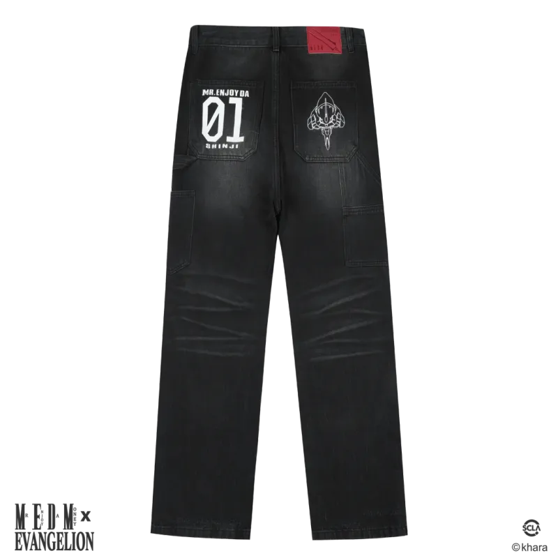 MEDM X EVA Collaboration Jeans Unisex-1