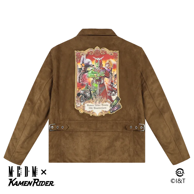 MEDM x JIAMIANQISHI,LIANMINGKUAN MEDMx Kamen Rider Collaboration Collection FW24 Jackets & Coats Unisex Khaki-1