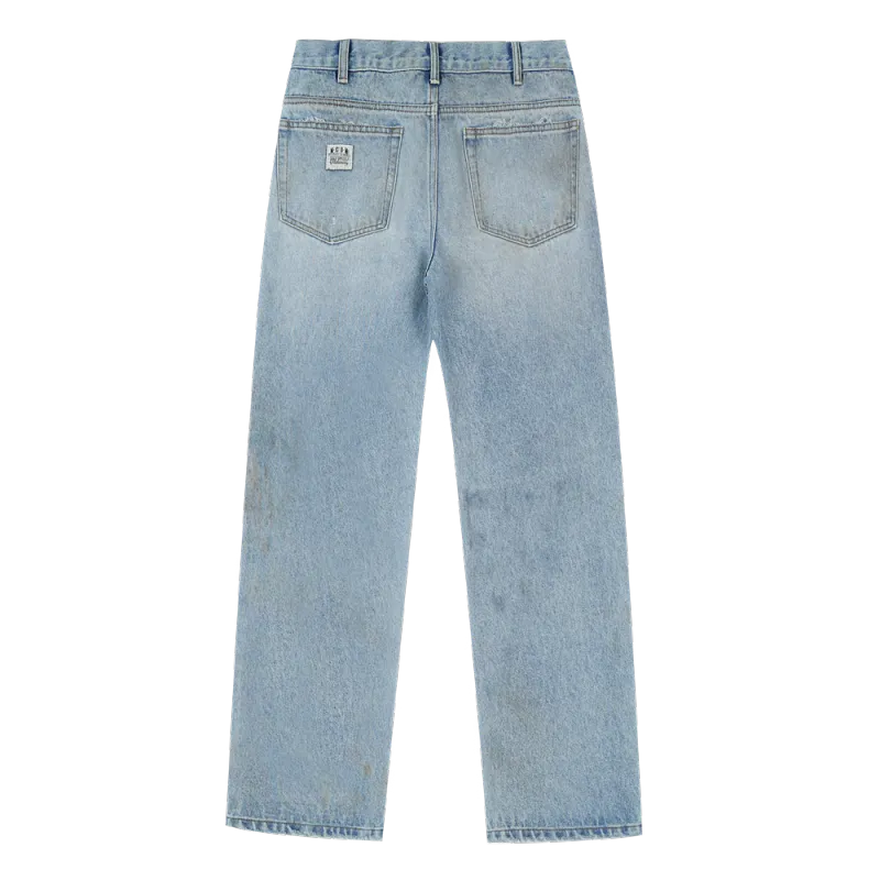 MR.ENJOYDA MONEY Jeans Unisex Blue-1