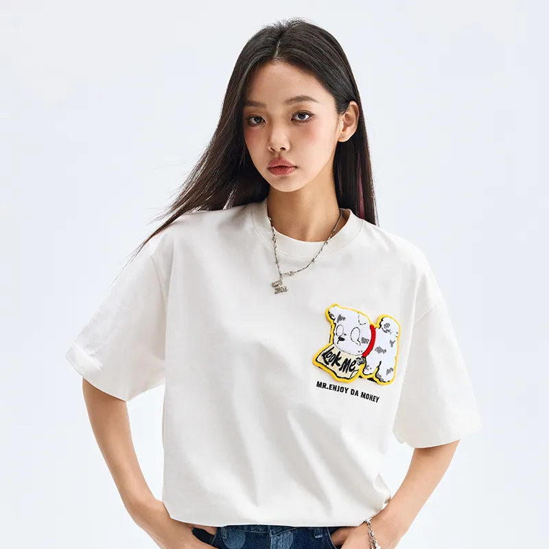 MR.ENJOYDA MONEY T-Shirts Unisex White-2