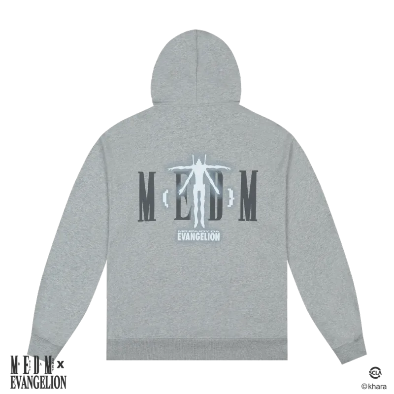 MEDM x EVA MEDM X EVA Collaboration FW24 Sweatshirt Unisex Gray-1