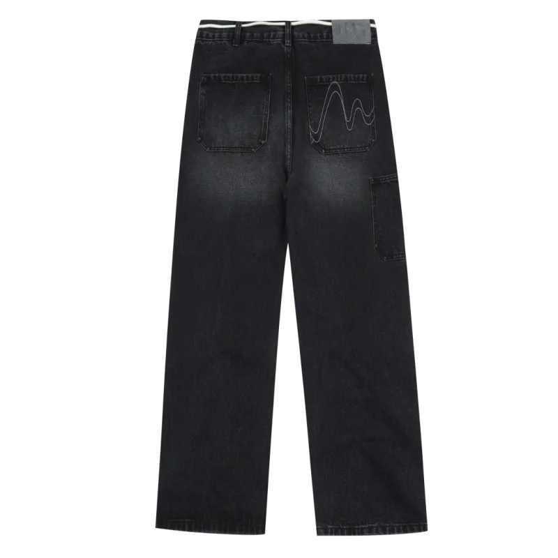MR.ENJOYDA MONEY Jeans Unisex-1