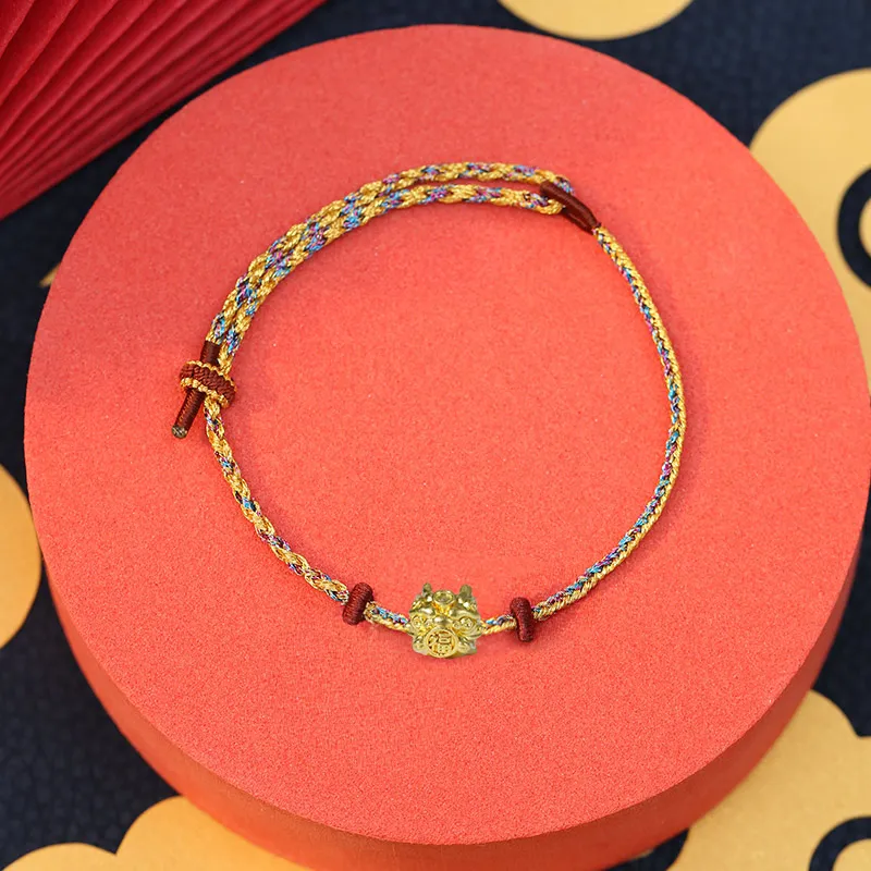 LOULANBOWUGUAN Gold Bracelet Unisex-1