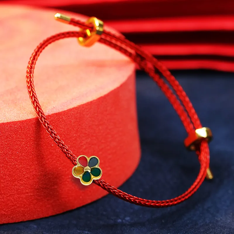 LOULANBOWUGUAN Gold Bracelet Unisex-2