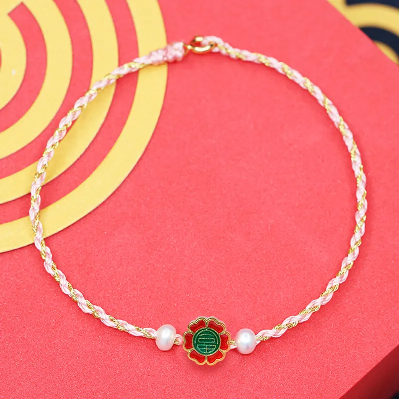 LOULANBOWUGUAN Gold Bracelet Unisex-2