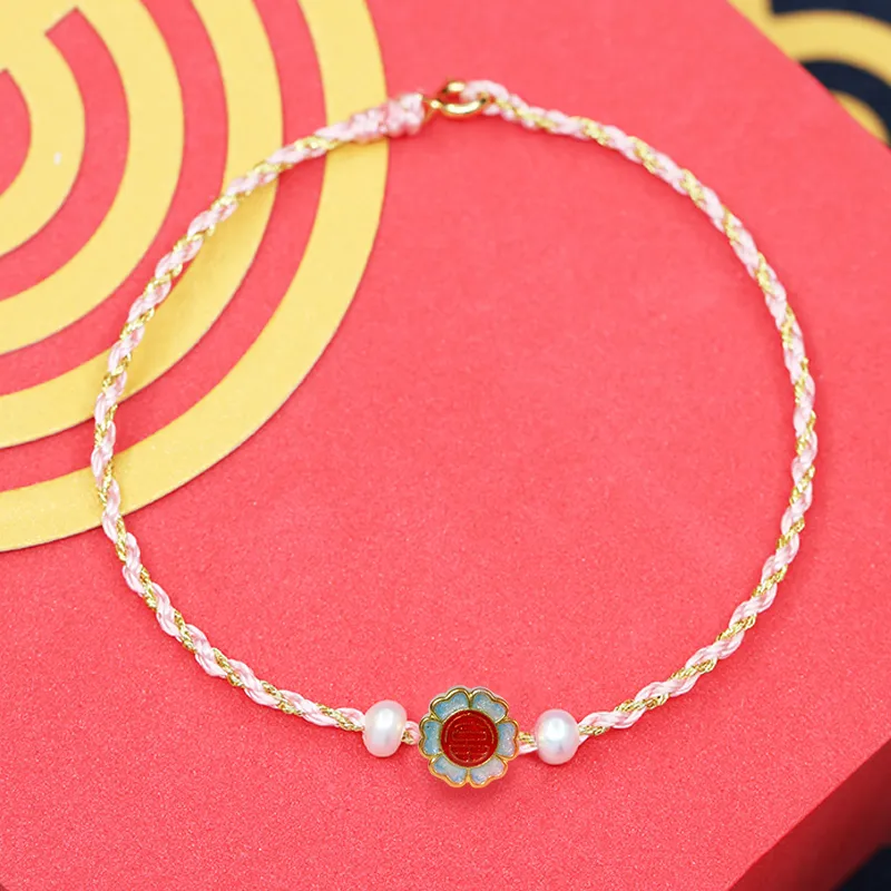 LOULANBOWUGUAN Gold Bracelet Unisex-5